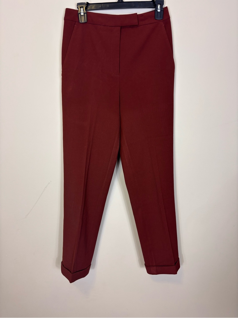 A.L.C. Rustic Brown Polyester/Wool Blend Trouser Dress Pants Women’s 6